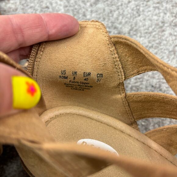 Dr. Scholl's Blocked heel sand dollar gladiator sandals size 10 - Picture 3 of 12